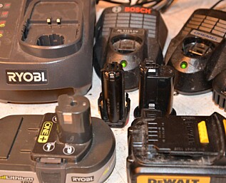 Pass på verktøybatteriene! Pass på verktøybatteriene!