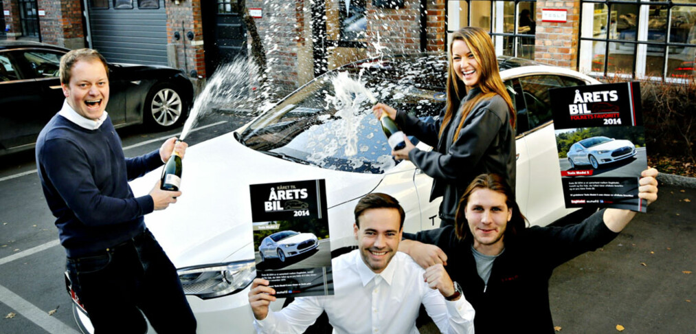 Årets Bil 2014: Tesla Model S! Årets Bil 2014: Tesla Model S!