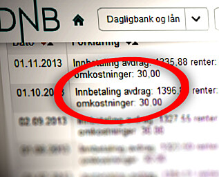 Store forskjeller i termingebyr på lån Store forskjeller i termingebyr på lån