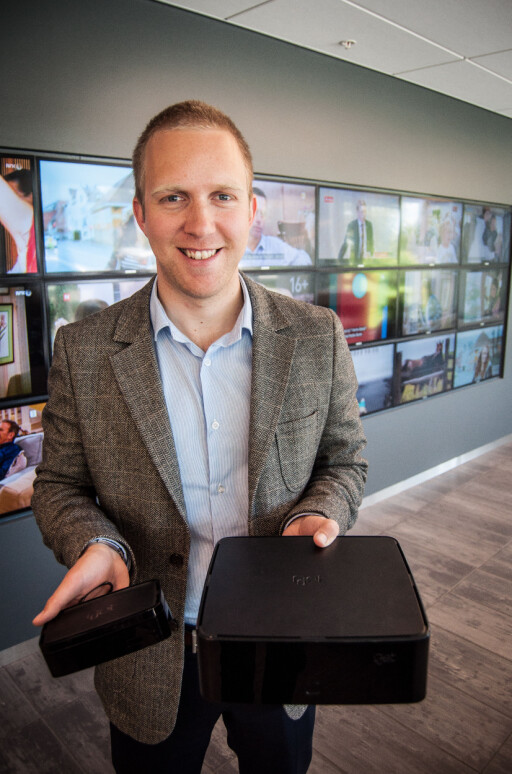 Torbjørn Aamodt, leder for TV-tilbudet til Get, sier det nye systemet skal gi valgfrihet til dem som ønsker det, men samtidig ikke være noen omveltende endring for dem som ikke ønsker å benytte seg av valgmuligheten. Foto: Gaute Beckett Holmslet Torbjørn Aamodt, leder for TV-tilbudet til Get, sier det nye systemet skal gi valgfrihet til dem som ønsker det, men samtidig ikke være noen omveltende endring for dem som ikke ønsker å benytte seg av valgmuligheten. Foto: Gaute Beckett Holmslet