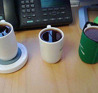 Vitenskapelig test av USB-kaffevarmer Vitenskapelig test av USB-kaffevarmer