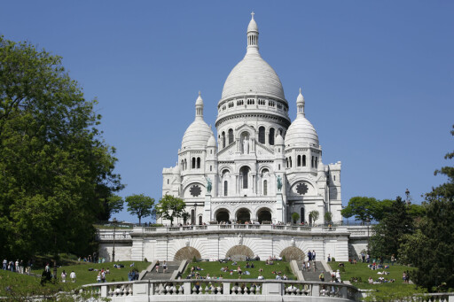 Frankrike er verdens mest populære ferieland. Her: Sacre Coeur-kirken i Paris. Foto: Colourbox Frankrike er verdens mest populære ferieland. Her: Sacre Coeur-kirken i Paris. Foto: Colourbox