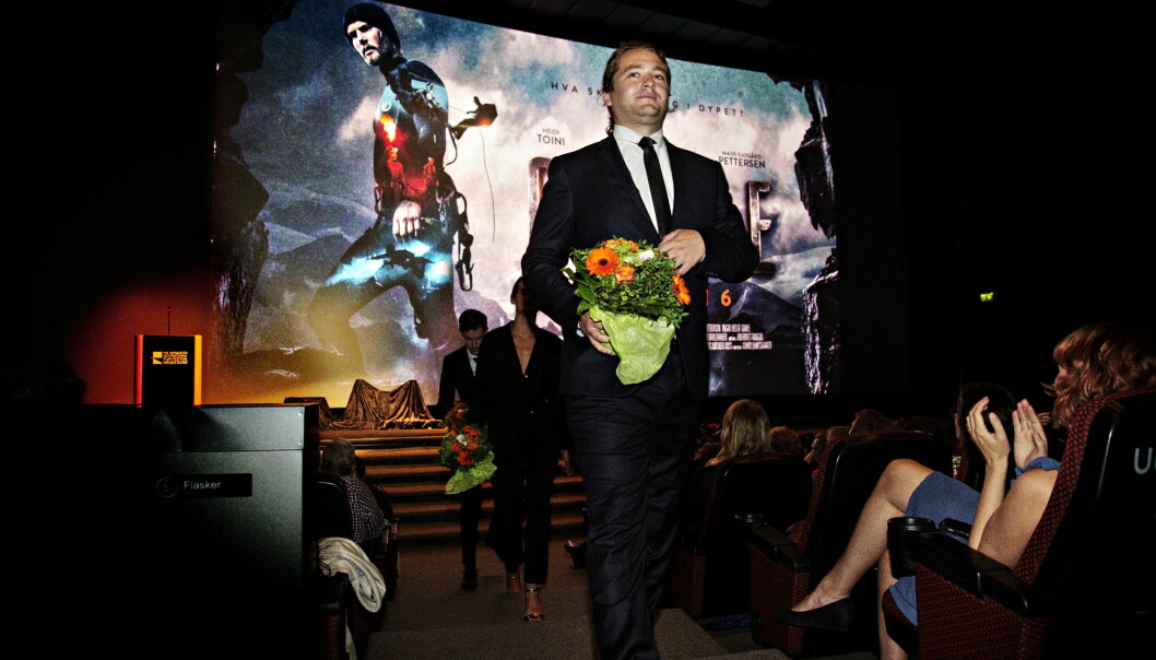 PREMIERE: Benjamin Helstad som er med i filmen «Cave» som hadde premiere i Haugesund. Her fra fra gallapremieren. Foto: Nina Hansen / dagbladet PREMIERE: Benjamin Helstad som er med i filmen «Cave» som hadde premiere i Haugesund. Her fra fra gallapremieren. Foto: Nina Hansen / dagbladet