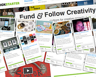 Kickstarter gir deg kontrollen Kickstarter gir deg kontrollen