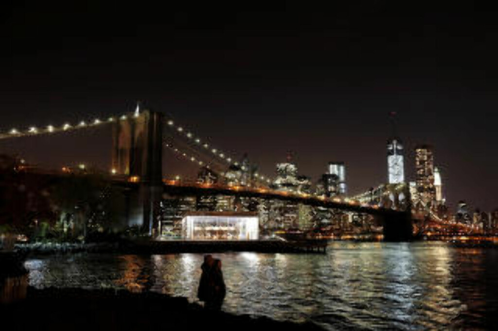 BYEN SOM ALDRI SOVER: I New York er det tid for romantikk døgnet rundt. Et par beundrer utsikten mot Brooklyn Bridge og nedre Manhatten fra Brooklyn Bridge PARK. Foto: JASON DECROW / AP PHOTO / NTB SCANPIX BYEN SOM ALDRI SOVER: I New York er det tid for romantikk døgnet rundt. Et par beundrer utsikten mot Brooklyn Bridge og nedre Manhatten fra Brooklyn Bridge PARK. Foto: JASON DECROW / AP PHOTO / NTB SCANPIX