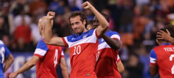 Diskerud ble rekruttert av USA da han skulle ta corner for Norge Diskerud ble rekruttert av USA da han skulle ta corner for Norge