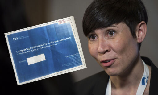 image: Her er «rapporten» Søreide sier ikke eksisterer