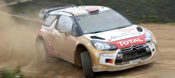 Østberg på tredjeplass i Rally Portugal Østberg på tredjeplass i Rally Portugal