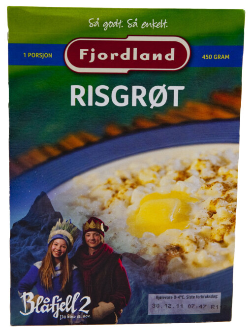 TREDJEPLASS: Fjordland Risgrøt. Foto: Per Ervland TREDJEPLASS: Fjordland Risgrøt. Foto: Per Ervland