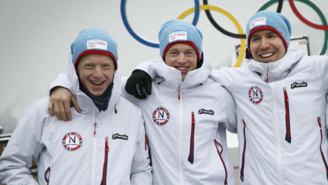 <strong>STRAFFES:</strong> Johannes Thingnes Bø, Tarjei Bø og Emil Hegle Svendsen straffes for å ha drukket alkohol og bedrevet hærverk på bilene til andre nasjoner under verdenscuphelga i Pokljuka. Foto: Heiko Junge / NTB Scanpix <strong>STRAFFES:</strong> Johannes Thingnes Bø, Tarjei Bø og Emil Hegle Svendsen straffes for å ha drukket alkohol og bedrevet hærverk på bilene til andre nasjoner under verdenscuphelga i Pokljuka. Foto: Heiko Junge / NTB Scanpix