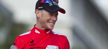 Vuelta-vinner til sykehus etter kollisjon med bil Vuelta-vinner til sykehus etter kollisjon med bil
