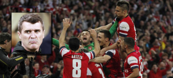 Roy Keane slakter jublende Arsenal-spillere Roy Keane slakter jublende Arsenal-spillere