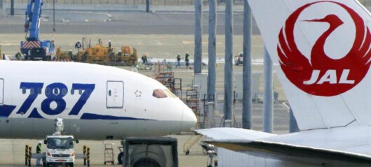 Japan Airlines setter Dreamlineren på bakken etter batteriproblemer Japan Airlines setter Dreamlineren på bakken etter batteriproblemer