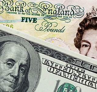 Britisk pund og amerikansk dollar på billigsalg Britisk pund og amerikansk dollar på billigsalg