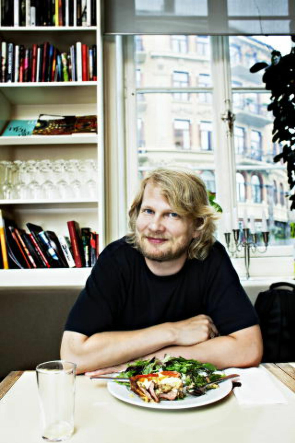 - ÅPEN DEBATTARENA: Leder for Litteraturhuset, Aslak Sira Myhre. Foto: Nina Hansen - ÅPEN DEBATTARENA: Leder for Litteraturhuset, Aslak Sira Myhre. Foto: Nina Hansen
