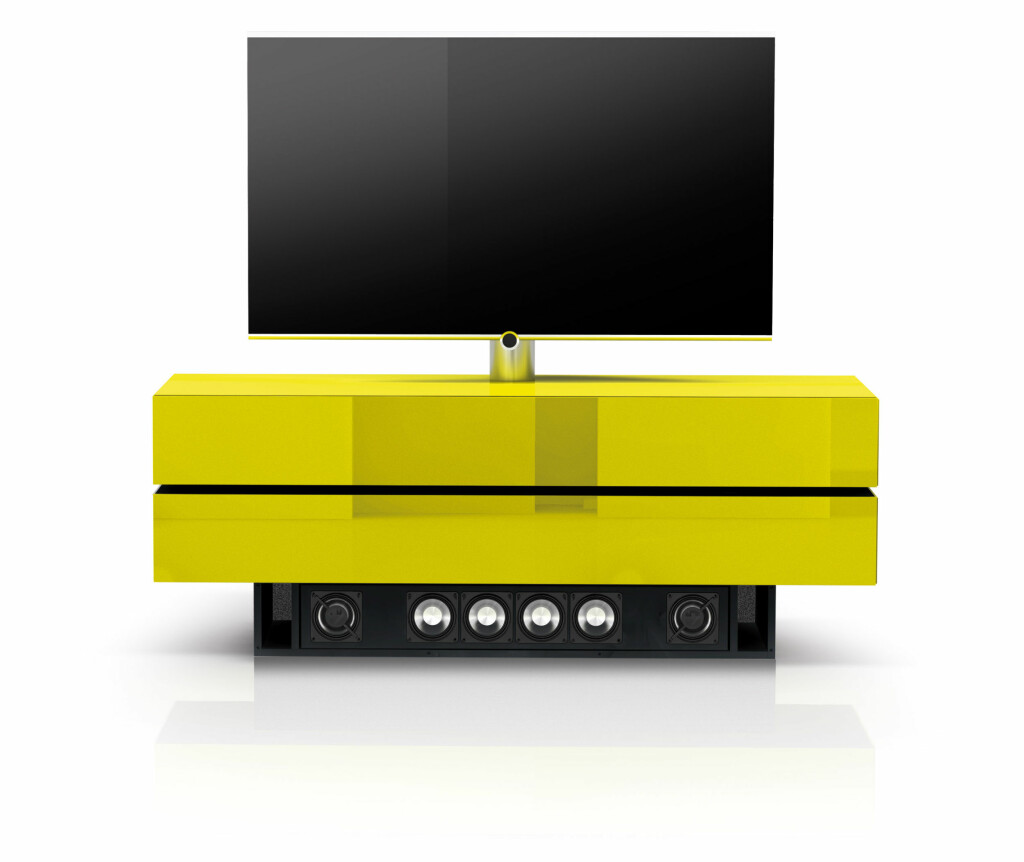Brick fra Spectral, med virtuelt hjemmekinosystem i sokkelen Foto: Produktbilder Spectral Brick fra Spectral, med virtuelt hjemmekinosystem i sokkelen Foto: Produktbilder Spectral