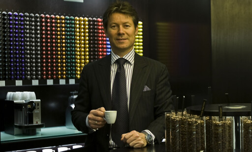 Kristen A. Hovland i Nespresso Norden tror kapselkaffe vil stå for 40 prosent av markedet innen tre-fire år. Foto: Nespresso Kristen A. Hovland i Nespresso Norden tror kapselkaffe vil stå for 40 prosent av markedet innen tre-fire år. Foto: Nespresso