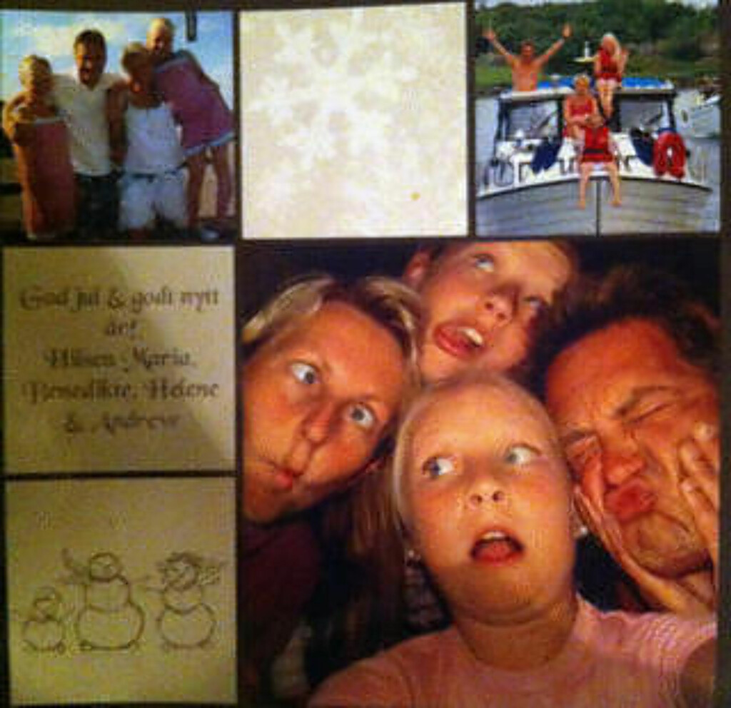 BEFRIENDE: Dette er oss - god jul! Foto: PRIVAT BEFRIENDE: Dette er oss - god jul! Foto: PRIVAT
