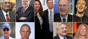 Disse gir over 40 milliarder kroner til veldedighet Disse gir over 40 milliarder kroner til veldedighet
