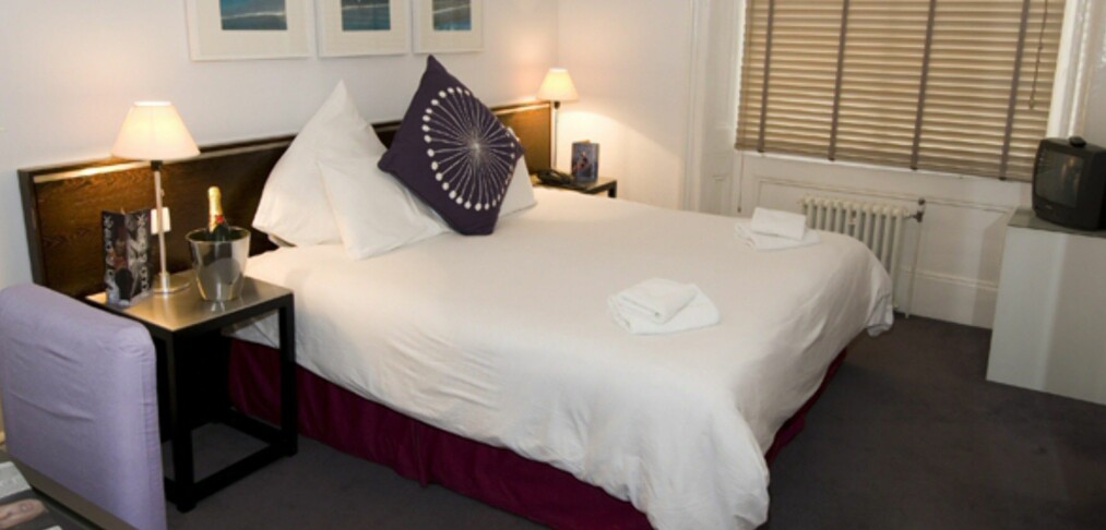 Sjekk inn: Kensington Rooms Sjekk inn: Kensington Rooms