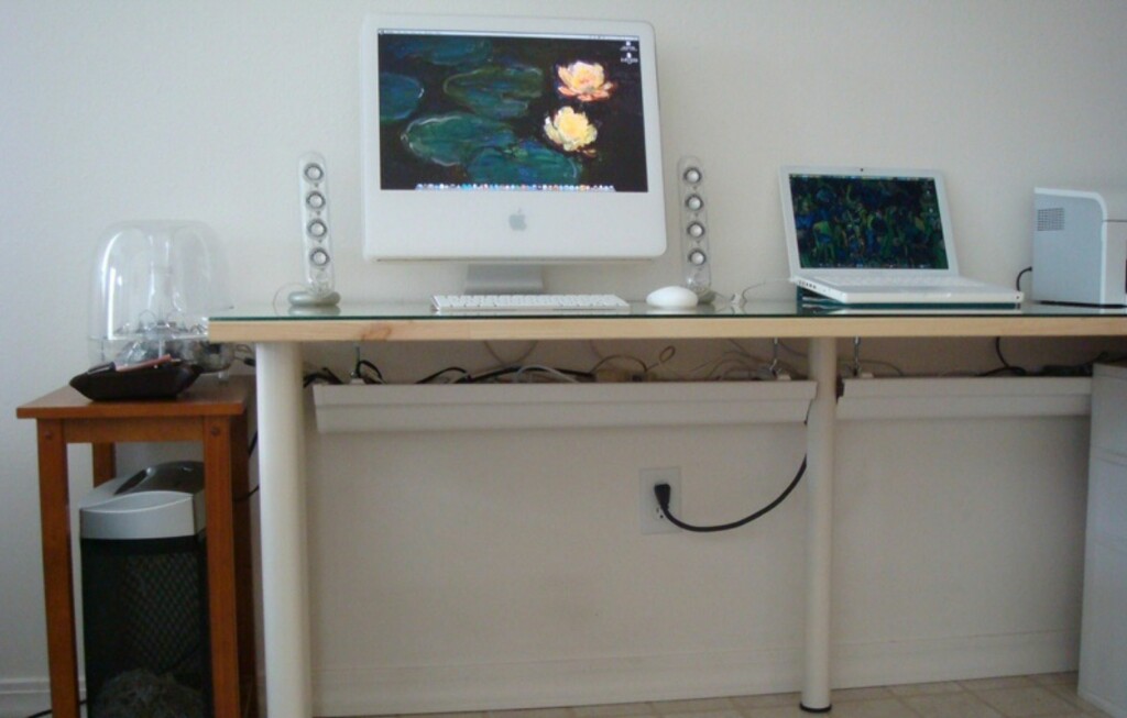 Slik ser det ut om man bøyer seg ned. Foto: SeanDavid010/Lifehacker.com Slik ser det ut om man bøyer seg ned. Foto: SeanDavid010/Lifehacker.com