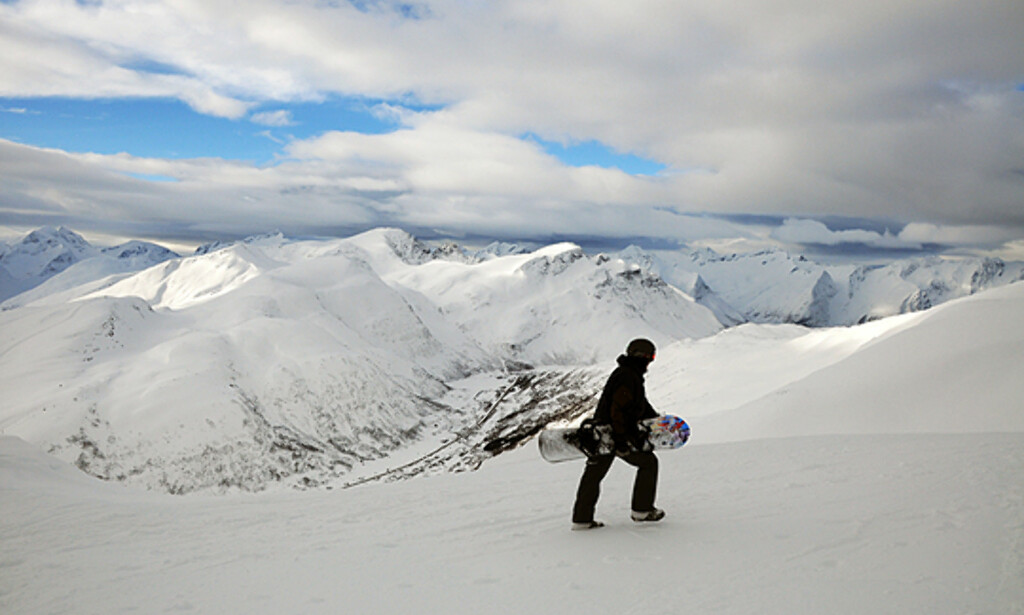 Fra Stranda Skisenter. Foto: Hans Kristian Krogh-Hanssen Fra Stranda Skisenter. Foto: Hans Kristian Krogh-Hanssen