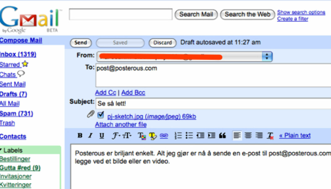 Fantastisk enkel blogg Fantastisk enkel blogg