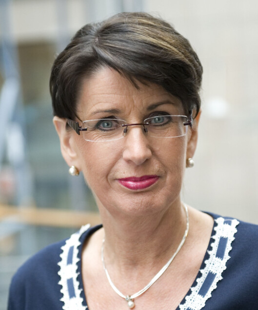 Aud-Helen Rasmussen, informasjonsdirektør i DnB NOR Aud-Helen Rasmussen, informasjonsdirektør i DnB NOR