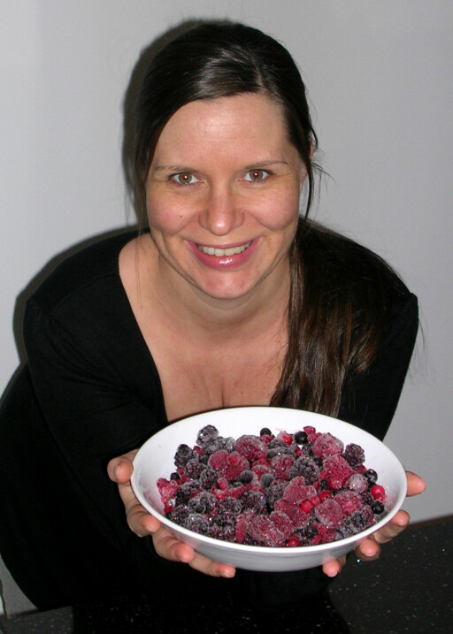 Blårbær og solbær er kraftige antioksidanter som kan beskytte mot en rekke sykdommer, ifølge stipendiat Anette Karlsen.Foto: Privat Foto: Privat