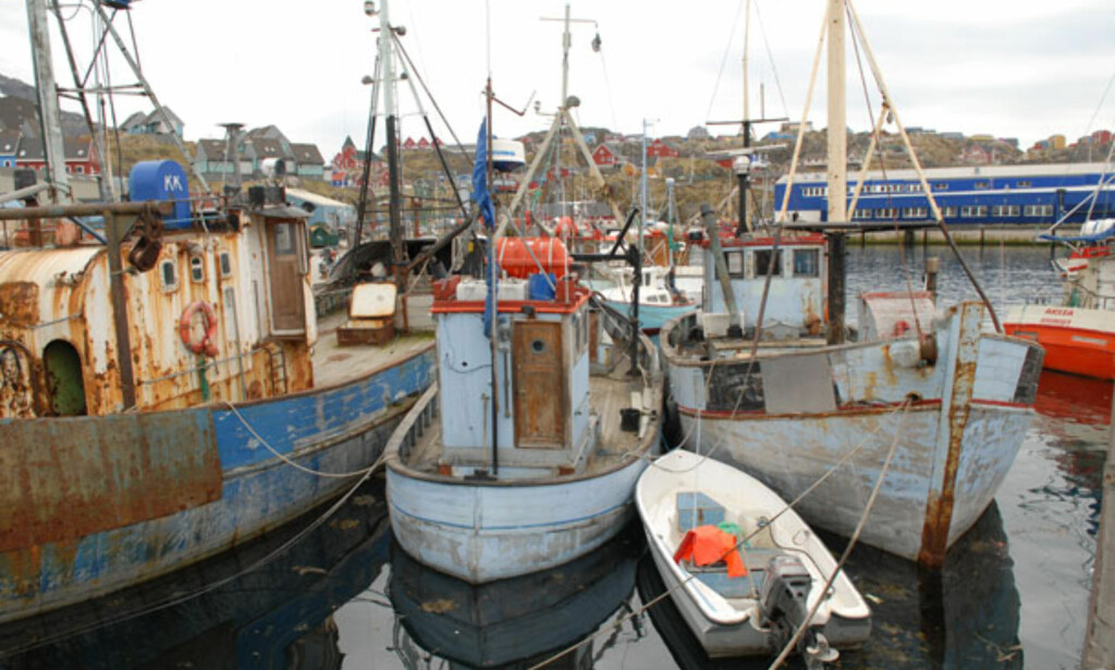 I havn i Sisimiut. Foto: Lars Brubæk I havn i Sisimiut. Foto: Lars Brubæk