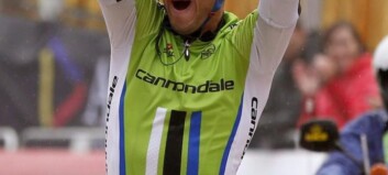 Ung italiener vant knallhard Vuelta-etappe Ung italiener vant knallhard Vuelta-etappe