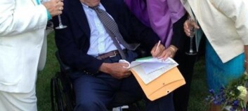 George H. W. Bush deltok i homofilt bryllup George H. W. Bush deltok i homofilt bryllup