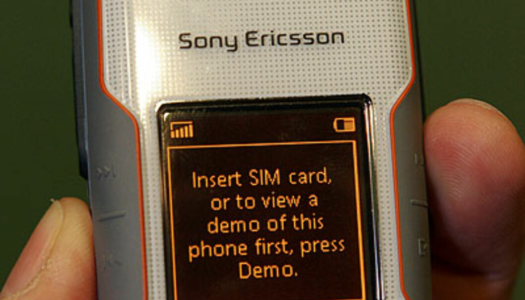 Sony Ericsson W710 Foto: Per Ervland Sony Ericsson W710 Foto: Per Ervland