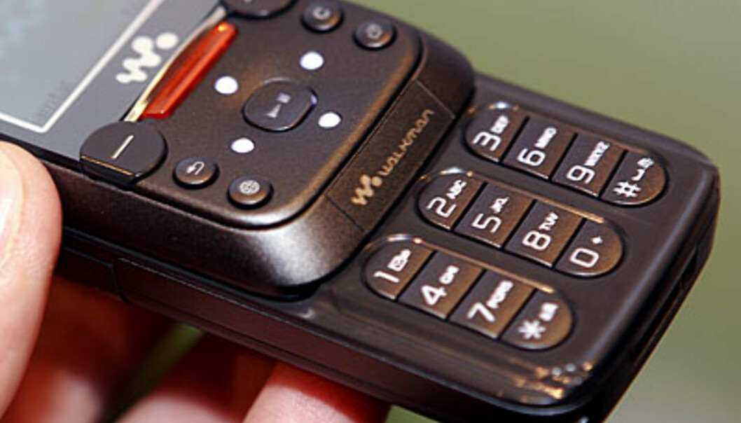 Sony Ericsson W850 Foto: Per Ervland Sony Ericsson W850 Foto: Per Ervland