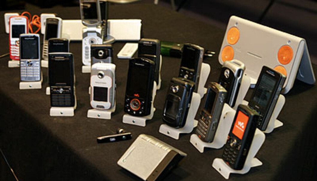 All moroa som Sony Ericsson viste frem på sommerslippet sitt Foto: Per Ervland All moroa som Sony Ericsson viste frem på sommerslippet sitt Foto: Per Ervland