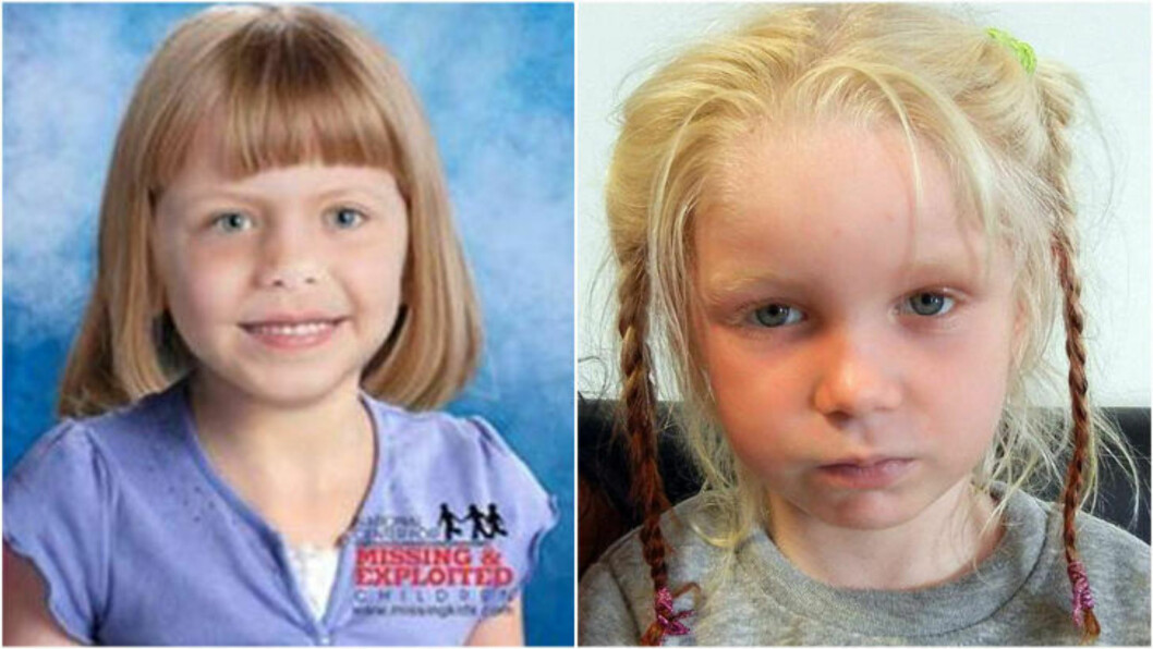 SAMME JENTE? Foreldrene til Lisa Irwin, som forsvant ti måneder gammel i 2011, har kontaktet politiet i Hellas etter funnet av identitetsløse «Maria» (t.h.). De håper jenta er datteren deres. Til venstre er tegningen av hvordan Lisa kan se ut i dag. Foto: Facebook / AP / NTB Scanpix SAMME JENTE? Foreldrene til Lisa Irwin, som forsvant ti måneder gammel i 2011, har kontaktet politiet i Hellas etter funnet av identitetsløse «Maria» (t.h.). De håper jenta er datteren deres. Til venstre er tegningen av hvordan Lisa kan se ut i dag. Foto: Facebook / AP / NTB Scanpix
