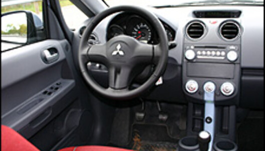 Test av Mitsubishi Colt 1.3 Test av Mitsubishi Colt 1.3