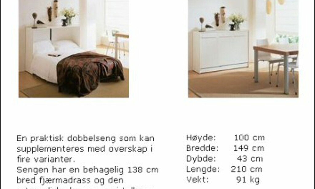 Interiør og design: bildespesial: ut i et hjørne og inn i et skap ... Loftseng 140x200