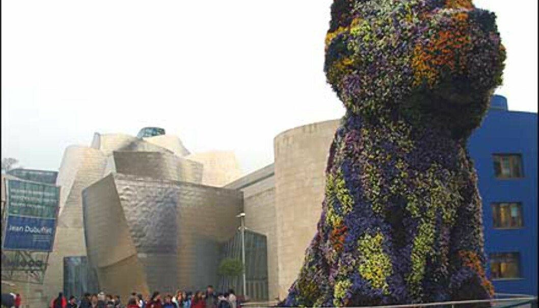 Titaniumblomst i Bilbao Titaniumblomst i Bilbao