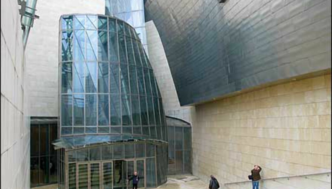 Titaniumblomst i Bilbao Titaniumblomst i Bilbao