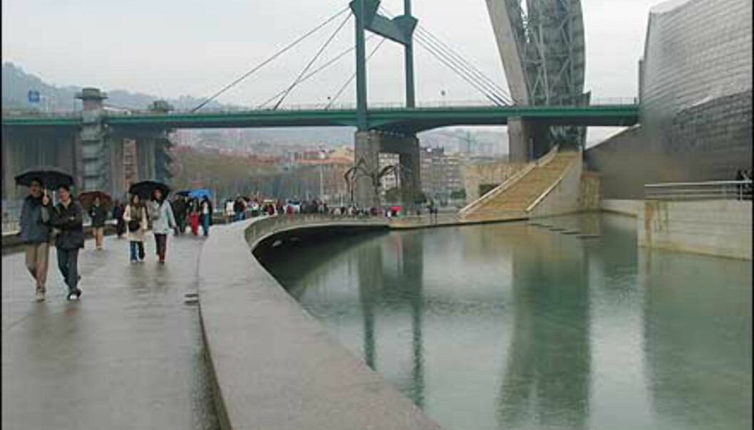 Titaniumblomst i Bilbao Titaniumblomst i Bilbao
