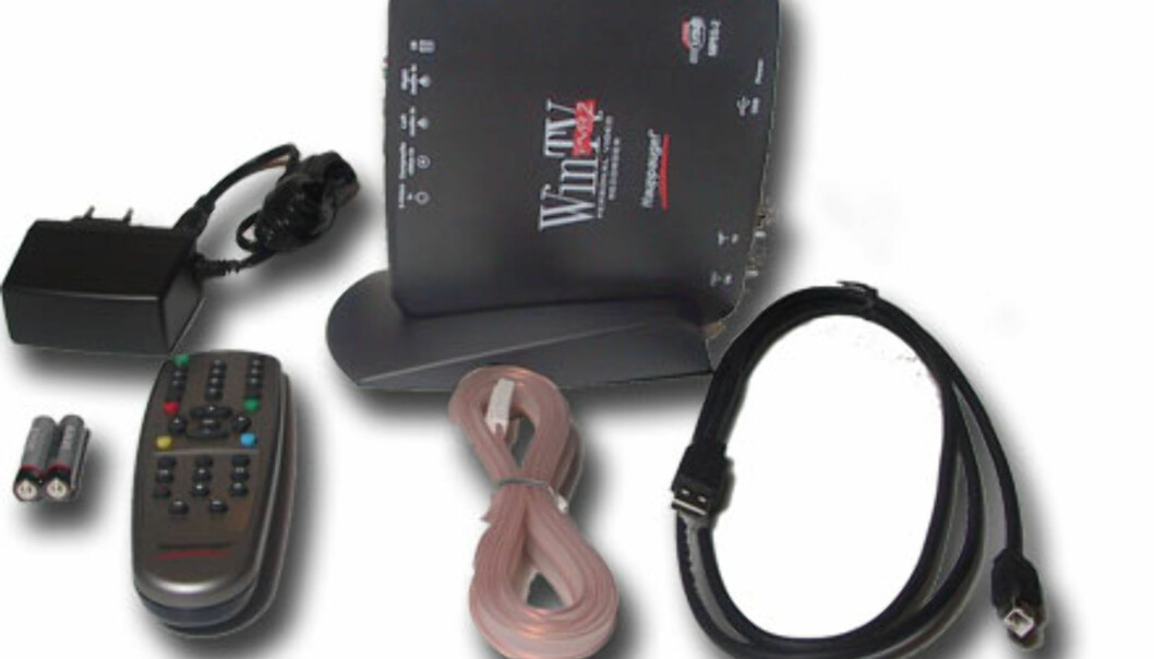 USB: Hauppauge WinTV PVR 2.0 USB: Hauppauge WinTV PVR 2.0