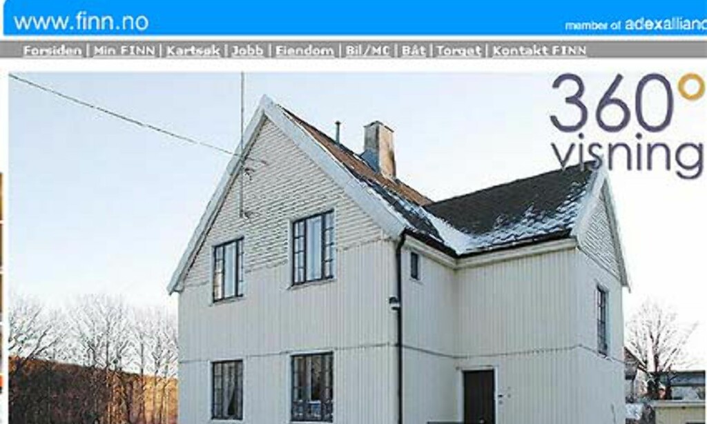 Faksimilie fra Finn.no Faksimilie fra Finn.no