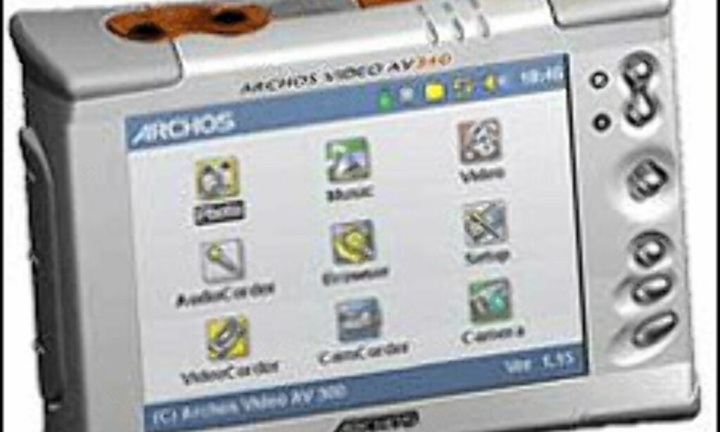 Archos AV340 40GB m/videofunksjoner. Archos AV340 40GB m/videofunksjoner.
