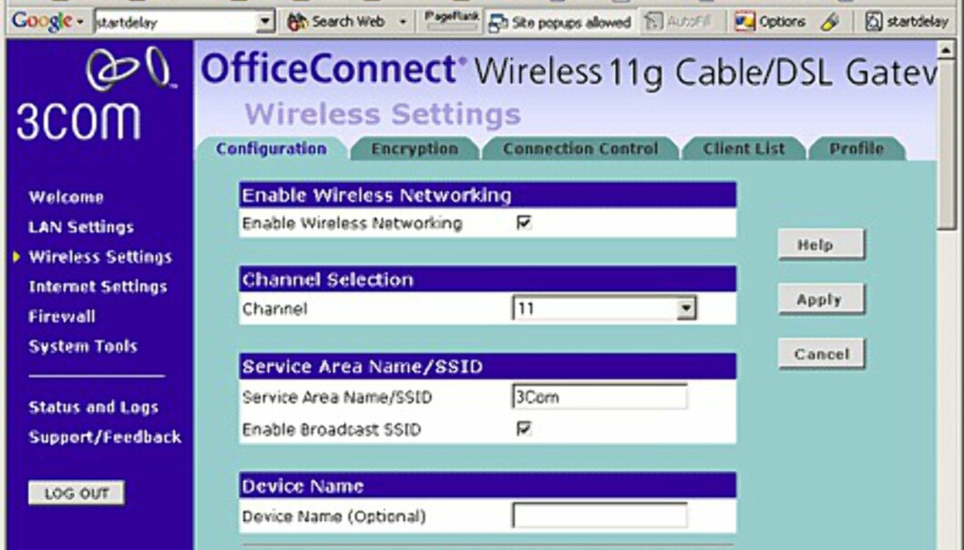 3Com OC Wireless 11g 3Com OC Wireless 11g