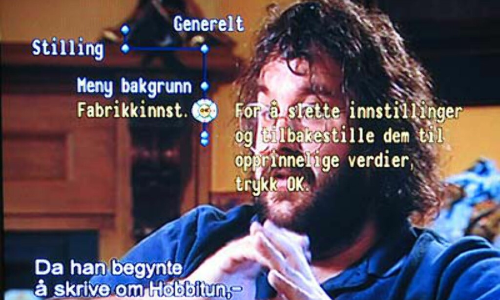 Har du klart å stille deg helt bort? Da kan du trøste deg med at det er lett å gjenopprette fabrikkinnstillingene. Har du klart å stille deg helt bort? Da kan du trøste deg med at det er lett å gjenopprette fabrikkinnstillingene.