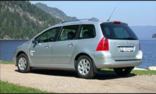 image: 5. Peugeot 307 SW: Den uekte image: 5. Peugeot 307 SW: Den uekte