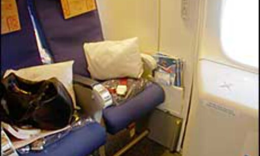 Best plass ved nødutgangen på mange fly. Best plass ved nødutgangen på mange fly.