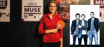 Norske Henriette (20) skal spille bordtennis mot Muse Norske Henriette (20) skal spille bordtennis mot Muse