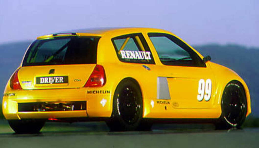 Stort bilde Clio Trophy bakfra Stort bilde Clio Trophy bakfra